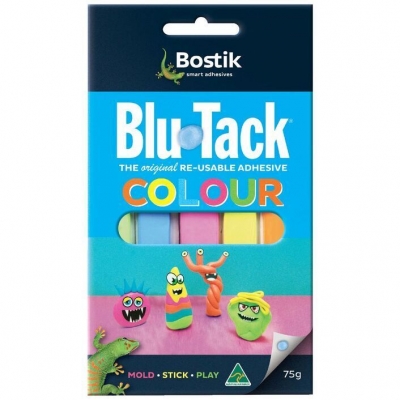 Bostik Blu Tack Colour 75g