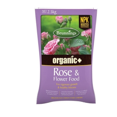 Brunnings Organic Fertilizer Rose & Flower Feed 2.5kg