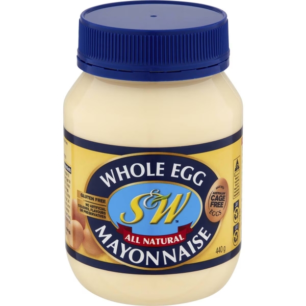 S&W Whole Egg Mayonnaise 440g