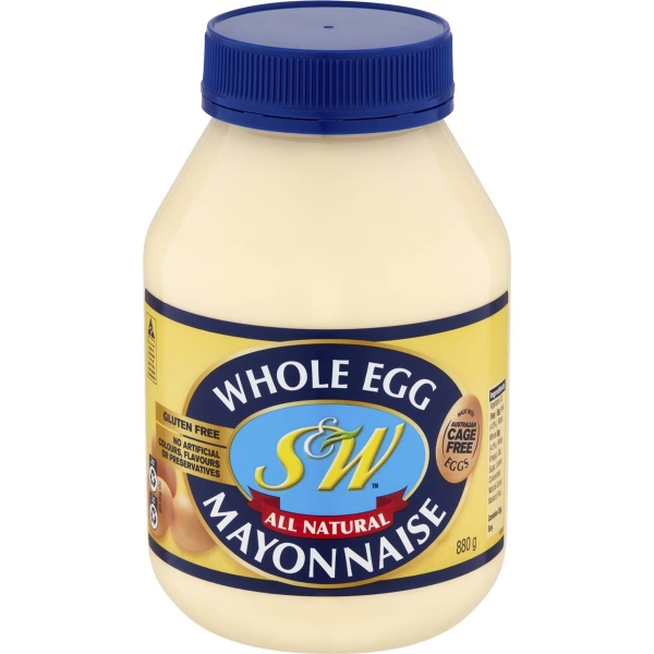 S&W Whole Egg Mayonnaise 880g