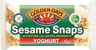 Golden Days Sesame Snaps Yoghurt 40g