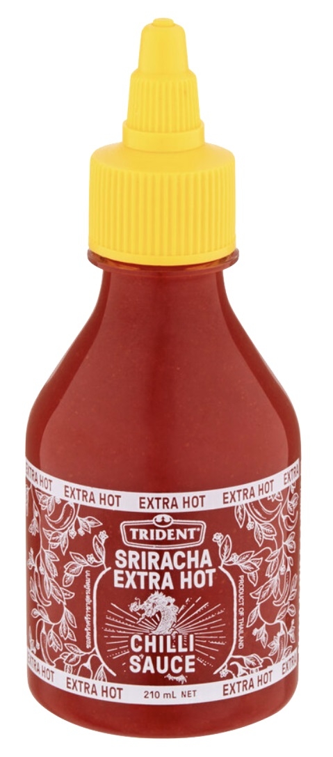 Trident Sriracha Extra Hot Chilli Sauce 210ml