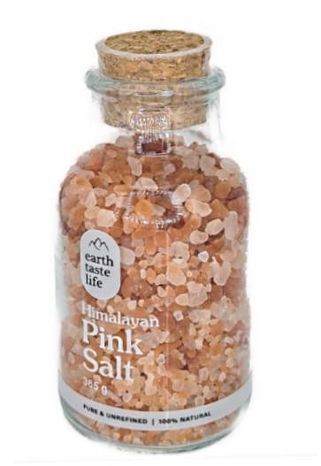 Earth Taste Life Himalayan Salt Coarse Refill Jar 365g