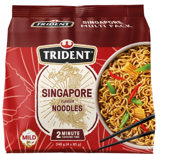 Trident Noodles Singapore 4 Pack 425g