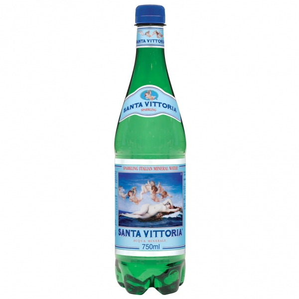 Santa Vittoria Sparkling Mineral Water 750ml