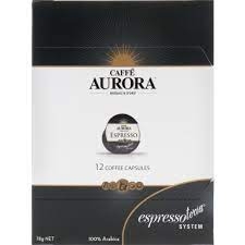 Caffe Aurora Espresso Capsules 12 Pack 78g (Espressotoria)