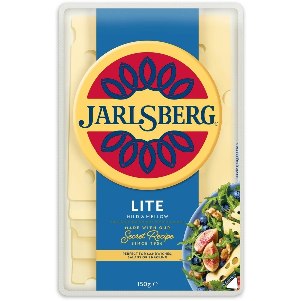 Jarlsberg  Cheese Slices Lite 150g