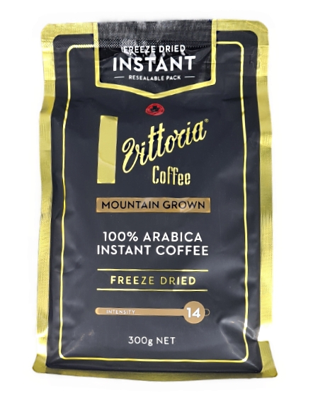 Vittoria Coffee Instant Mountain Grown Pouch 300g