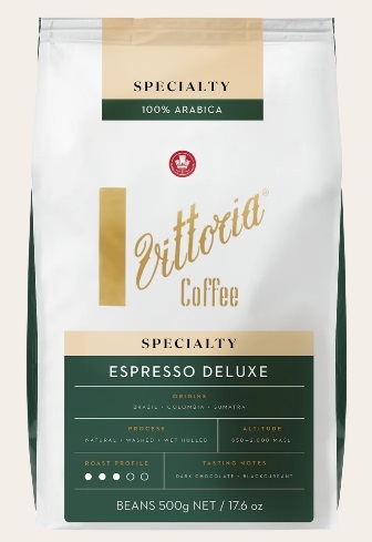 Vittoria Coffee Beans Espresso Deluxe 500g