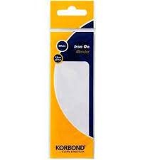 Korbond Iron-on Mender White 75mm x 27cm