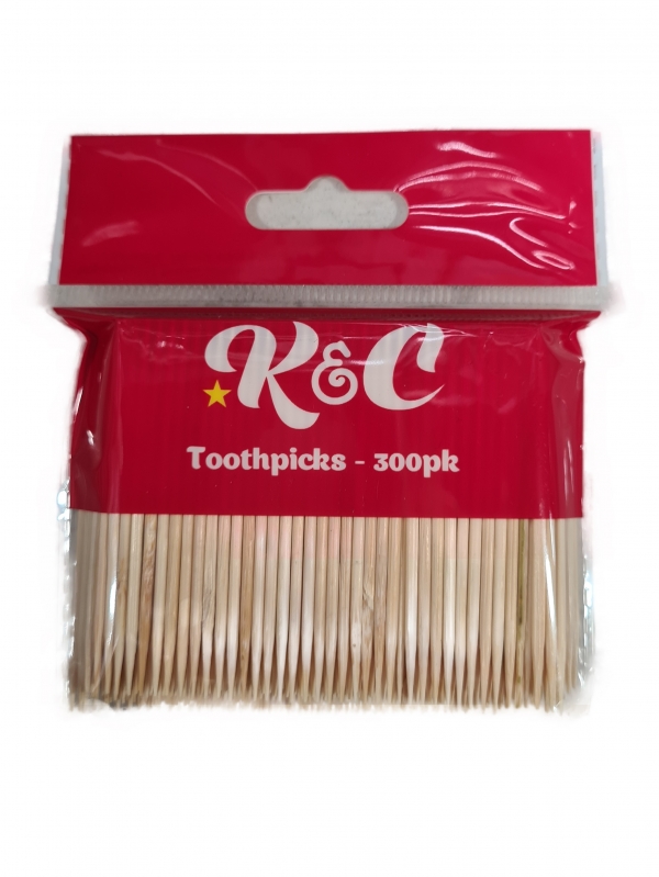 K & C Toothpicks 300 Pack