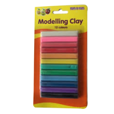 Korbond Modelling Clay 12 Colours