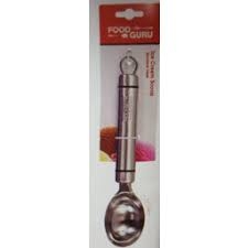 Food Guru Stainless Steel Ice Cream Scoop