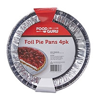 Food Guru Foil Pie Pans Large 4 Pack