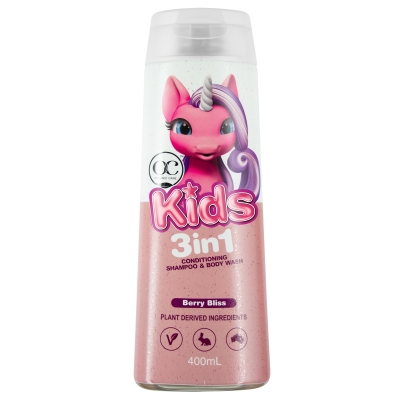 Organic Care Kids 3 In 1 Berry Bliss 400ml