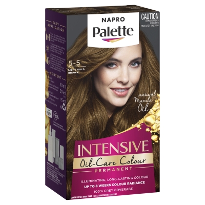 Napro Palette Intensive Permanent Hair Colour Light Gold Brown #5-5