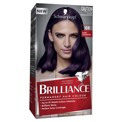 Schwarzkopf Brilliance Permanent Hair Colour Dark Amethyst #3