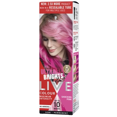 Schwarzkopf Live Colour Ultra Brights Shocking Pink 75ml