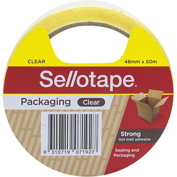 Sellotape Packing Tape Clear 480mm x 50m