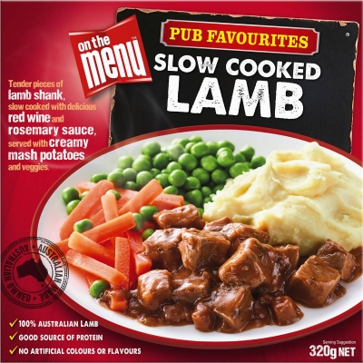 On The Menu Slow Cooked Lamb 320g