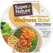 Super Nature Wellness Bowl Butter Chicken 350g