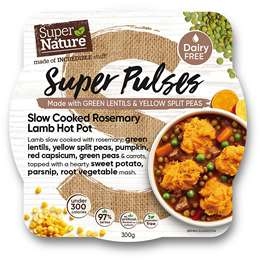 Super Nature Super Pulses Slow Cooked Rosemary Lamb Hot Pot 300g