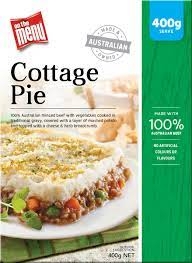 On The Menu Cottage Pie With Bacon & Cheese 400g