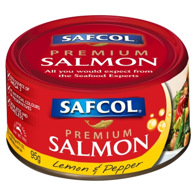 Safcol Salmon Lemon Pepper 95g