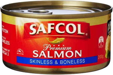 Safcol Salmon Premium Skin & Bone Free 95g