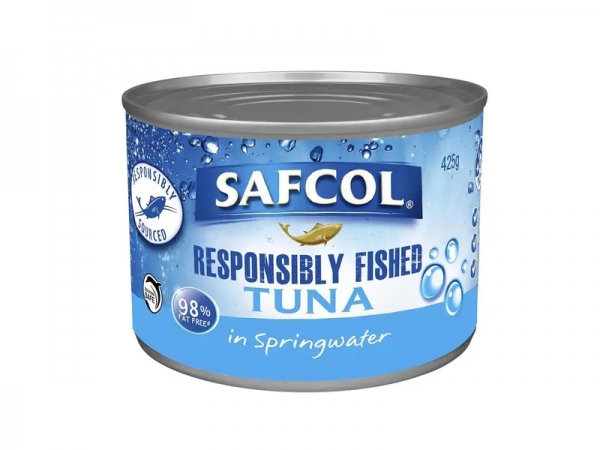 Safcol Tuna Responsibly Fished Springwater 425g