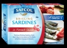 Safcol Sardines Brisling Tomato 110g