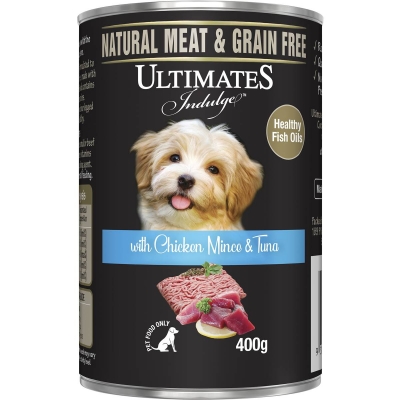 Ultimates Indulge With Chicken Mince & Tuna 400g