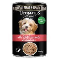 Ultimate Indulge Dog Food Beef Casserole & Veg 400g