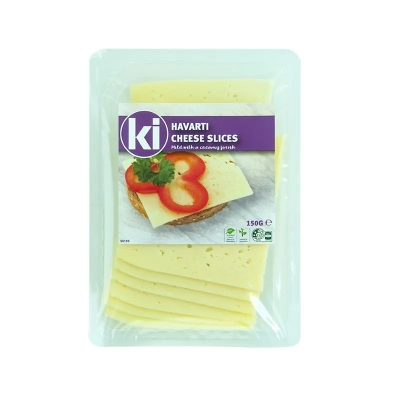 KI Havarti Cheese Slices 150g