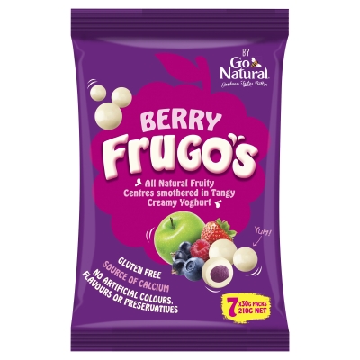 Go Natural Berry Frugo's 210g