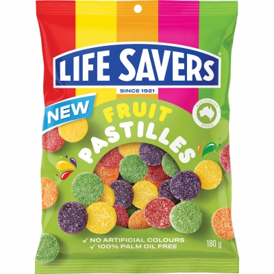 Life Savers Fruit Pastilles 180g