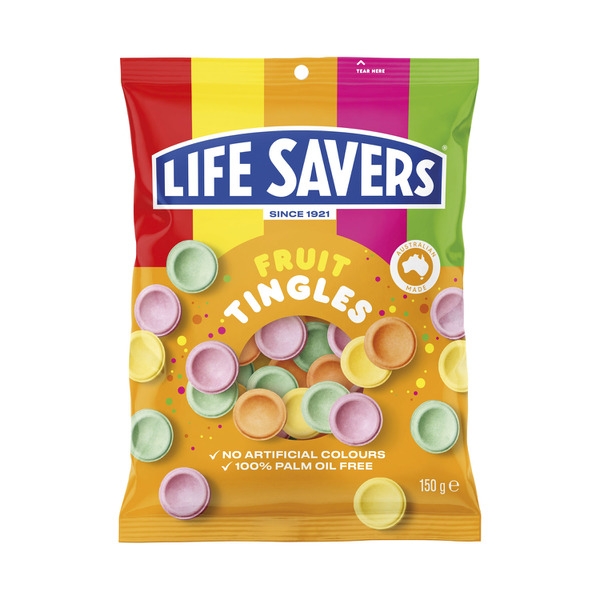 Life Saver Fruit Tingles 150g