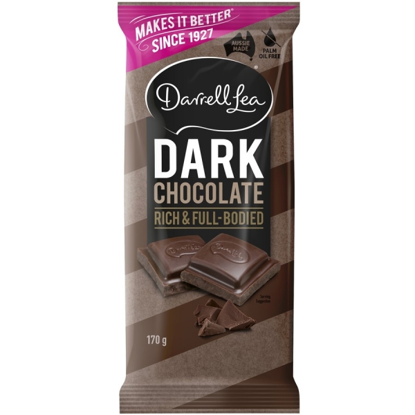 Darrell Lea Chocolate Block Dark 170g