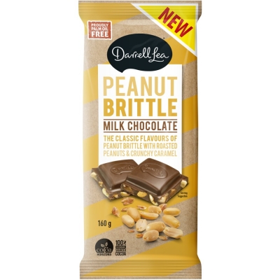 Darrell Lea Block Peanut Brittle 160g