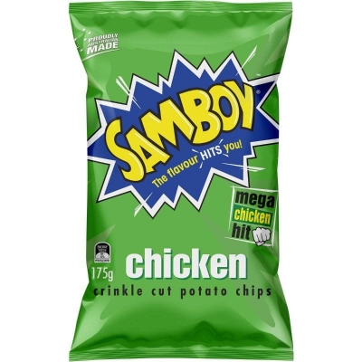 Samboy Chips Chicken 175g