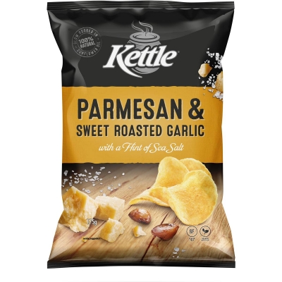 Kettle Chips Parmesan & Roast Garlic 165g