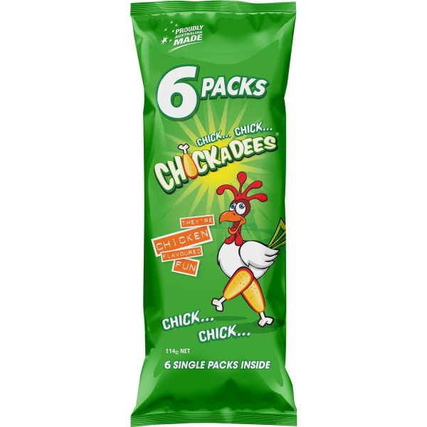 Chickadees Snacks 6 Pack 114g