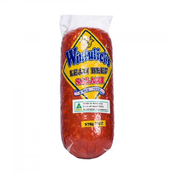 Wintulichs Lean Beef Salami 375g