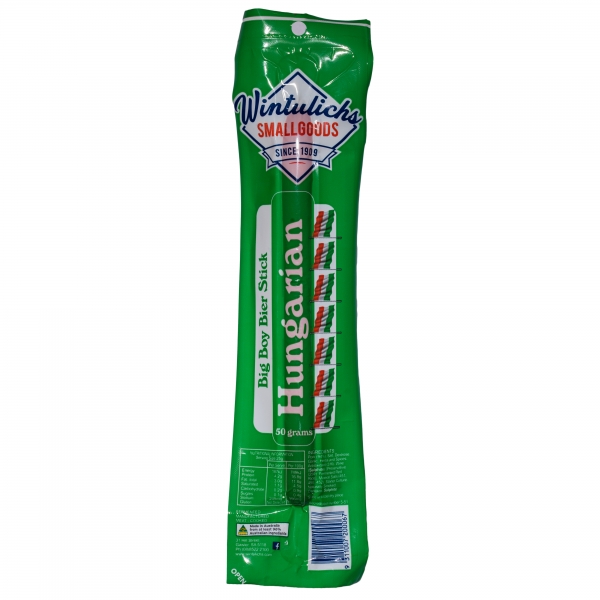 Wintulichs Big Boy Bier Sticks Hungarian 50g