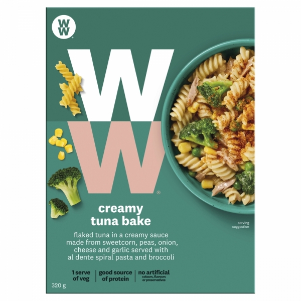 Weight Watchers Meal Creamy Tuna Bake 320g