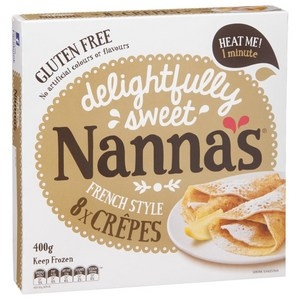 Nanna's Crepes French Style Gluten Free 400g