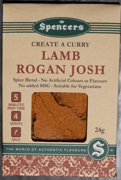 Spencers Create A Curry Lamb Rogan Josh 24g