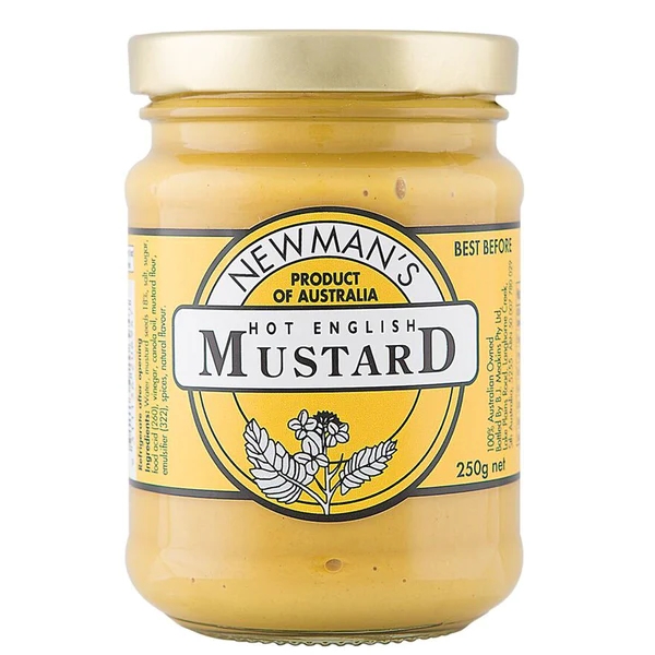 Newman's Hot English Mustard 250g