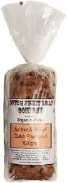 Dutch Fruit Loaf Organic Flour Apricot Sliced 620g