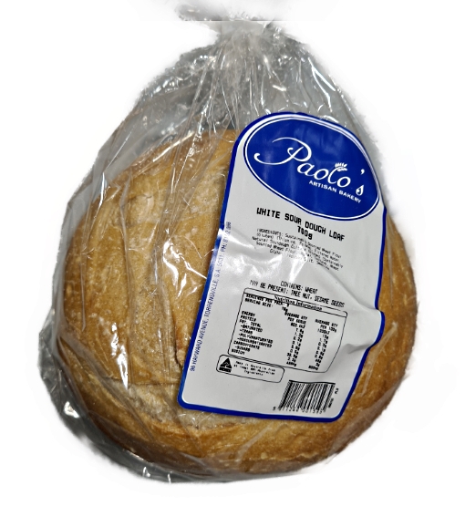 Paolo's Organic White Sourdough 700g